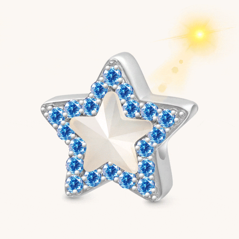 Colgante Estrella Que Cambia De Color