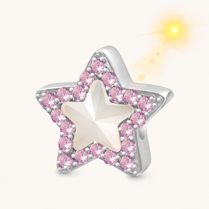 Colgante Estrella que Cambia de Color