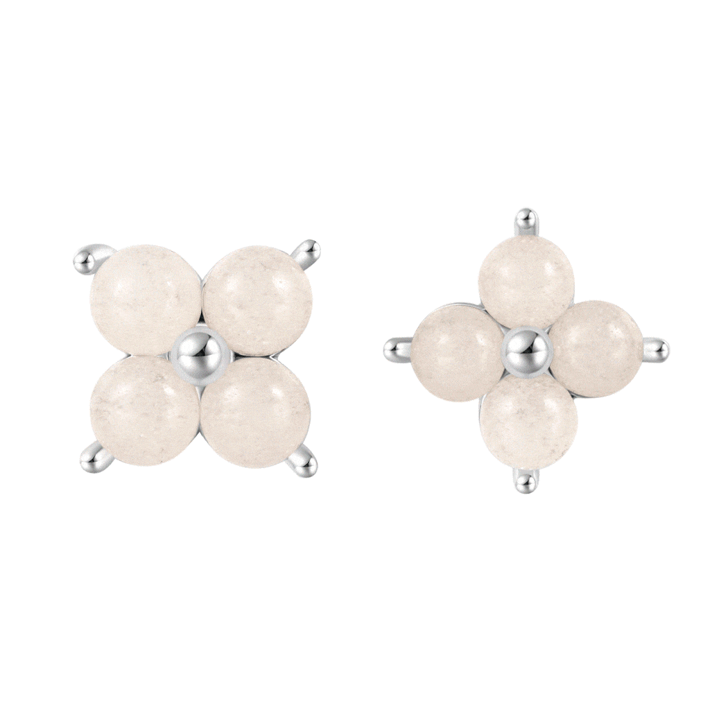 Pendientes Flor que Brilla en la Oscuridad
