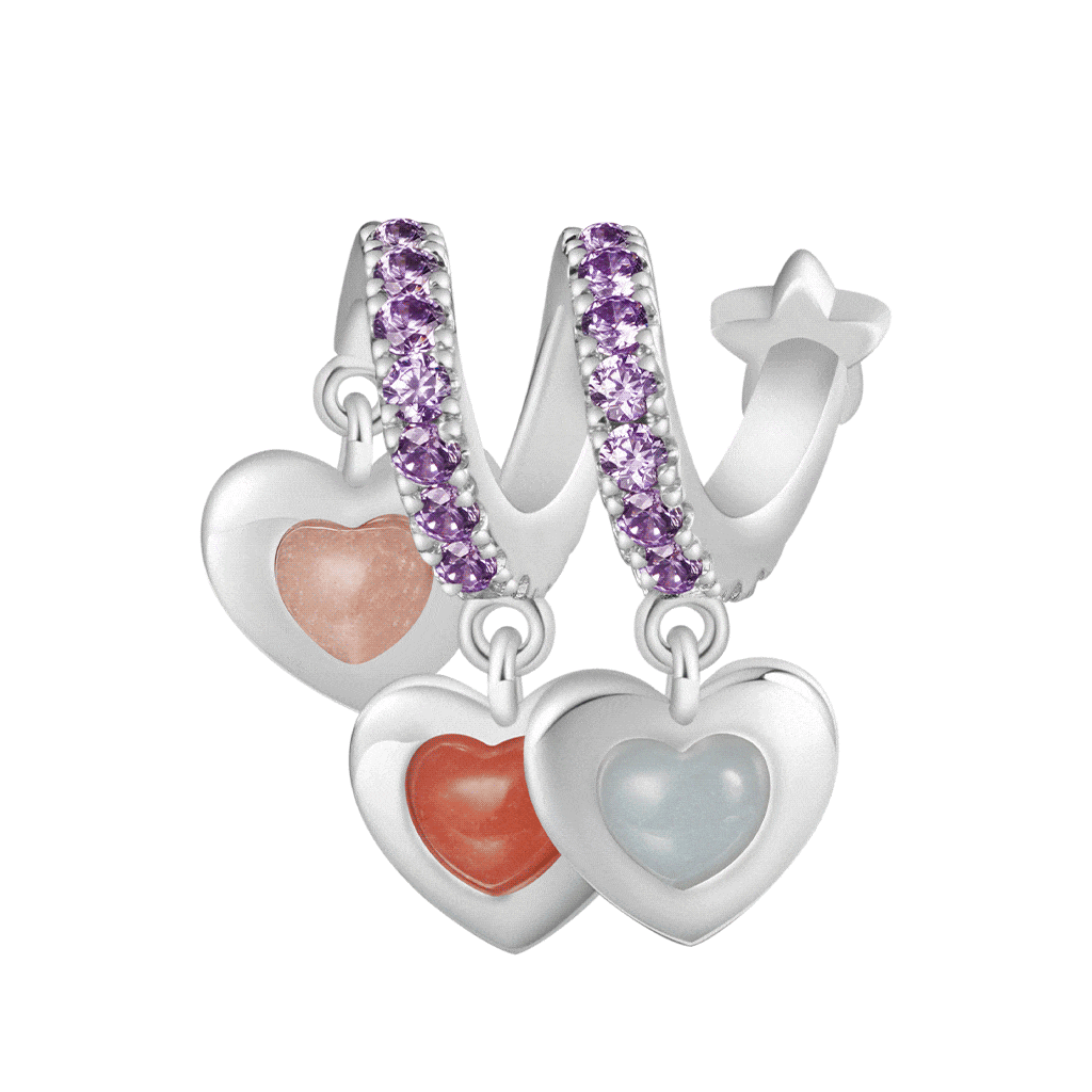 Colgante en forma de Corazón que Brilla en la Oscuridad