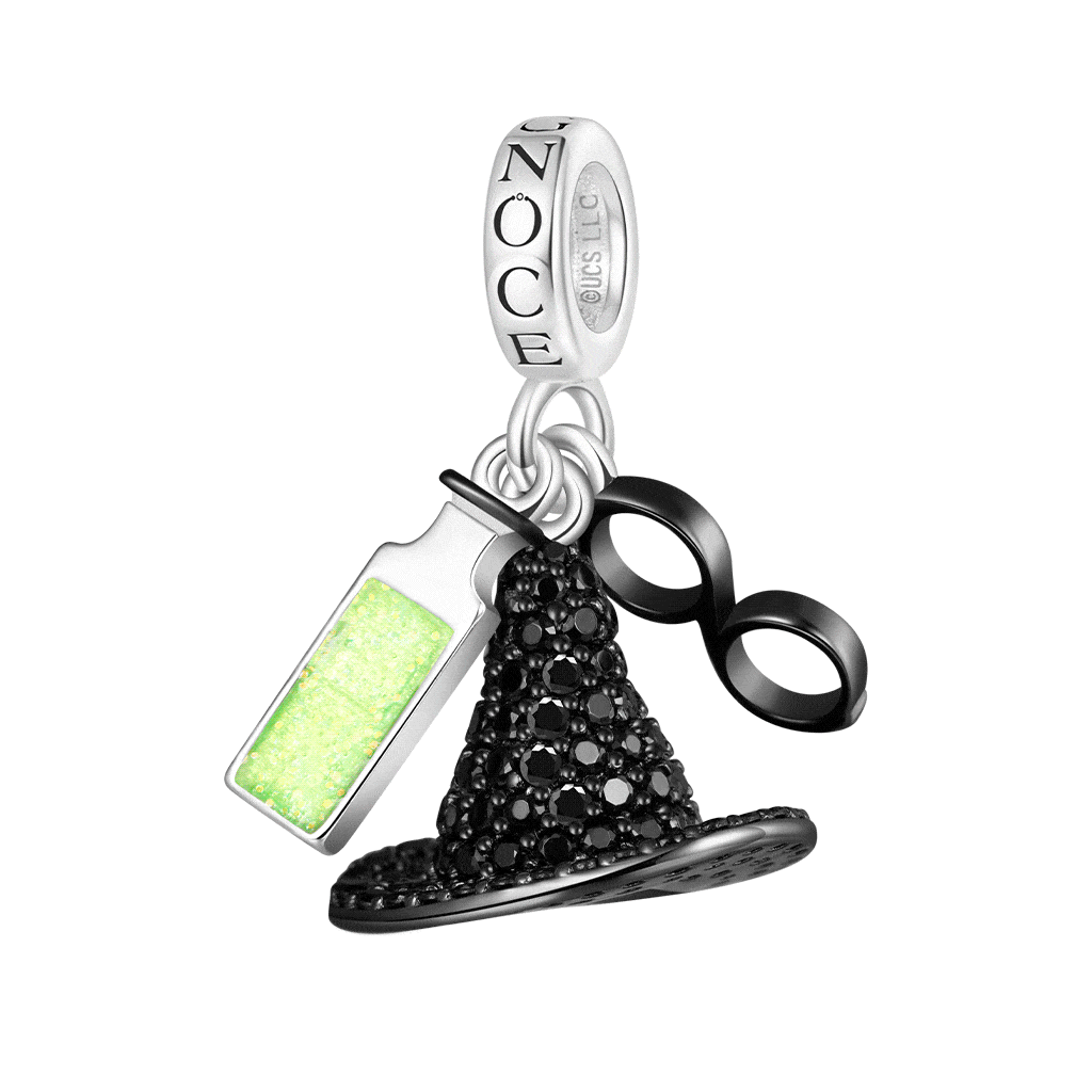 Wicked Colgante Triple Sombrero Negro Elphaba
