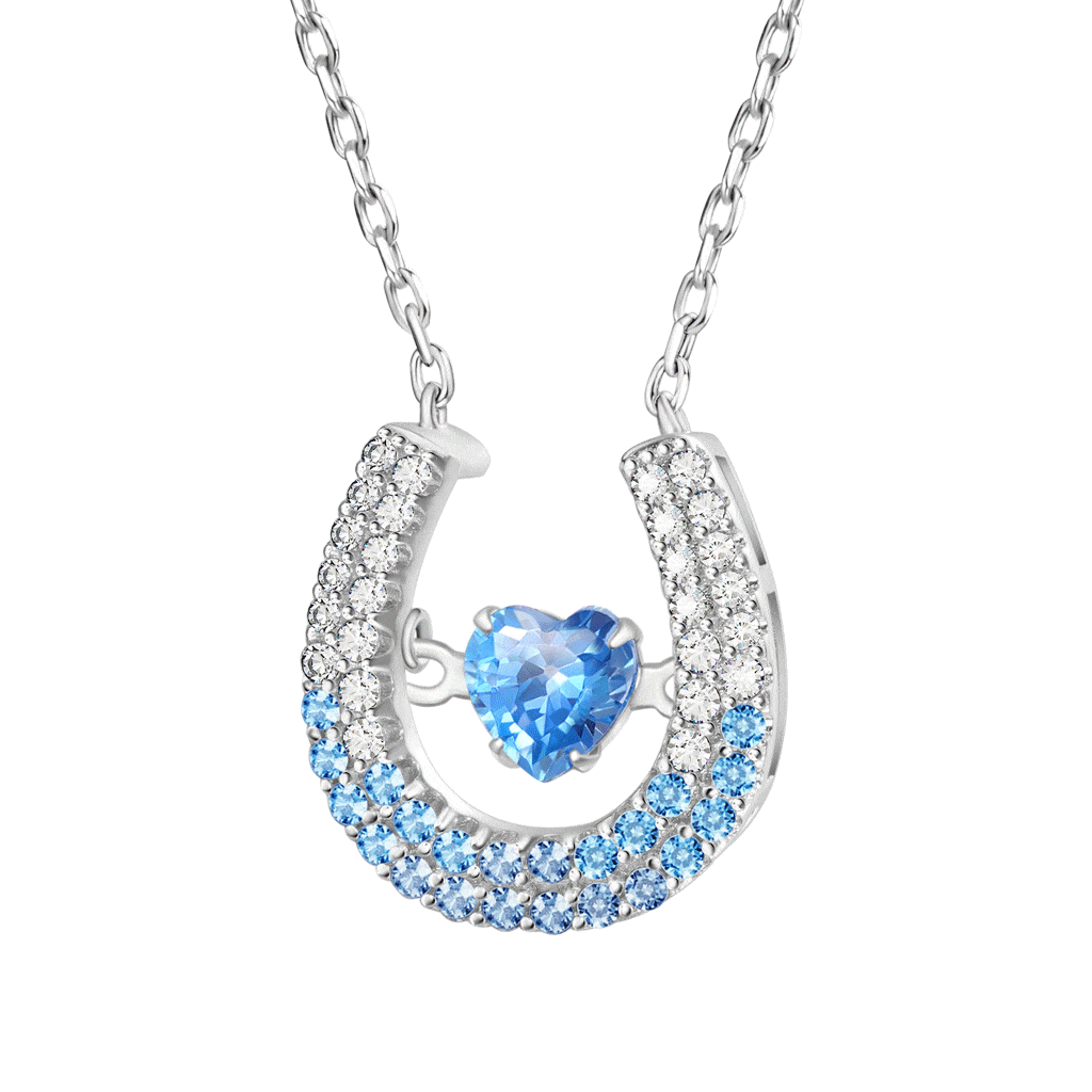 Collar Pavé Herradura Bailarina