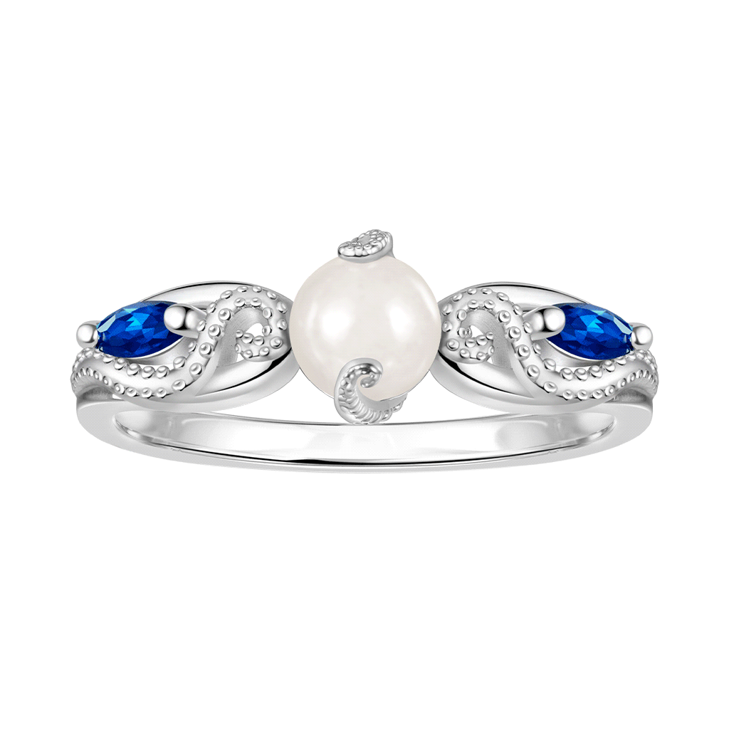 Anillo de Tentáculo de Pulpo del Océano