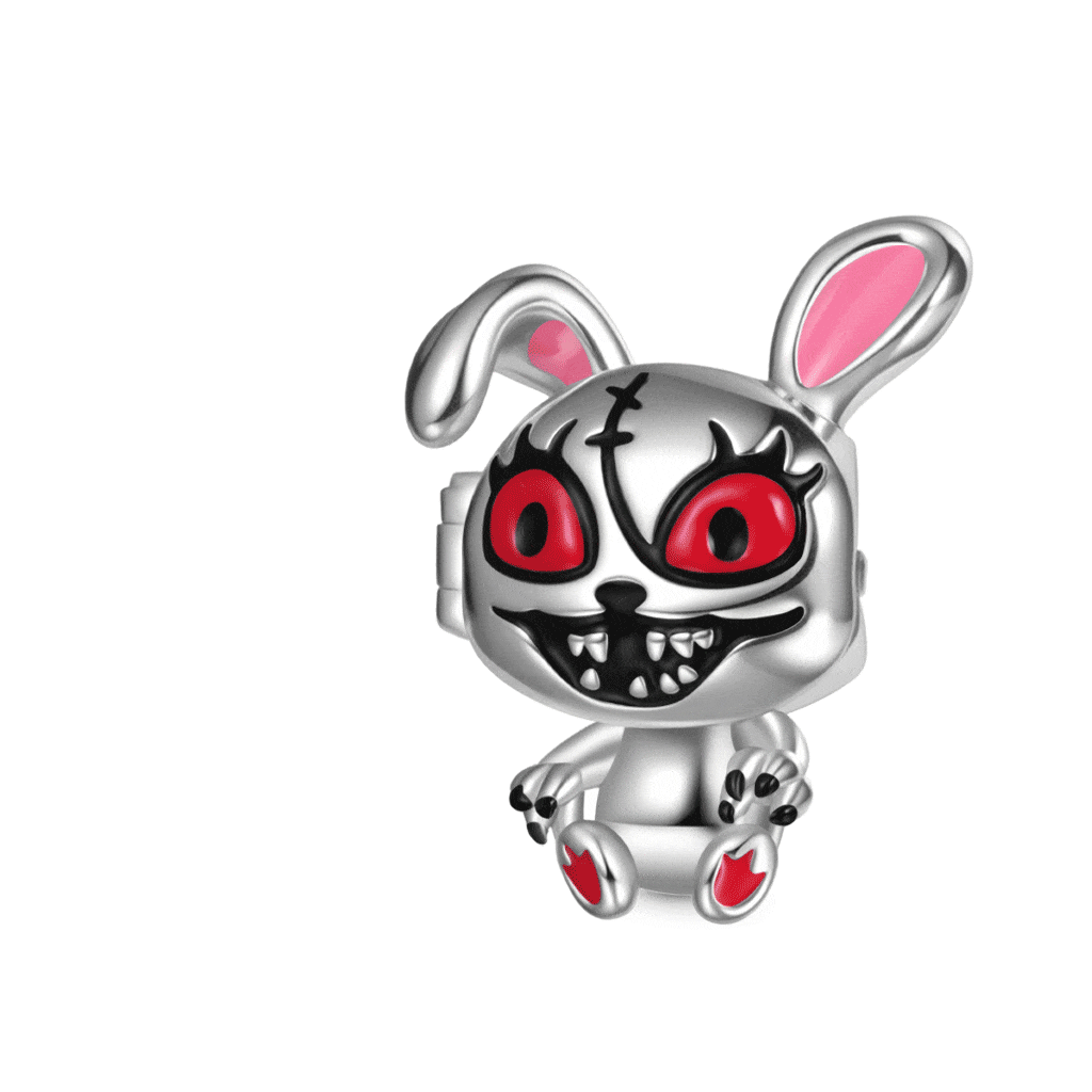 Charm Conejo de Halloween