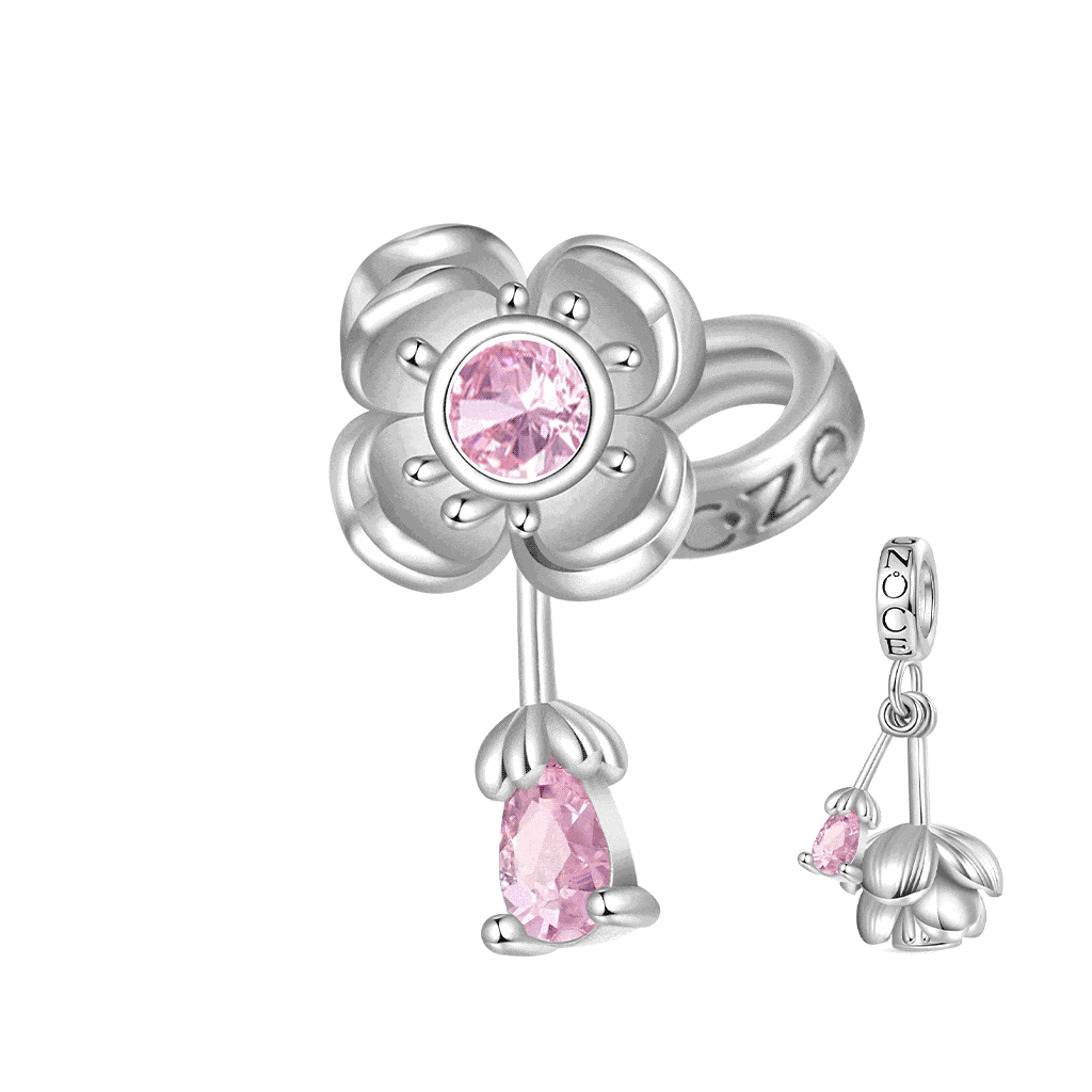 Colgante de Flor de Cerezo en Flor