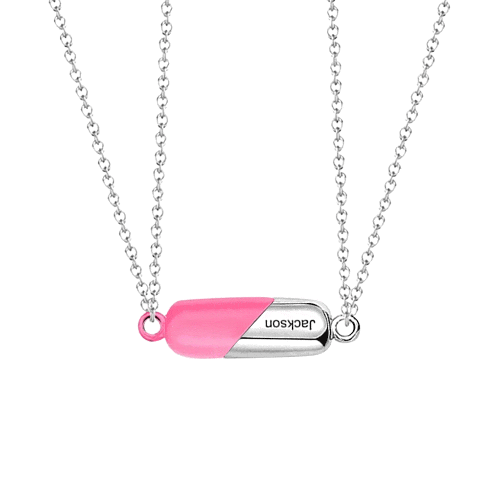 Collar Pareja Grabado