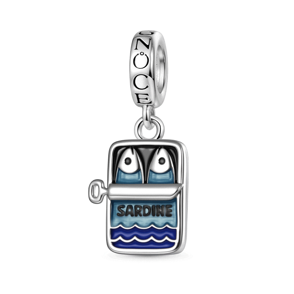 Colgante lata de sardinas