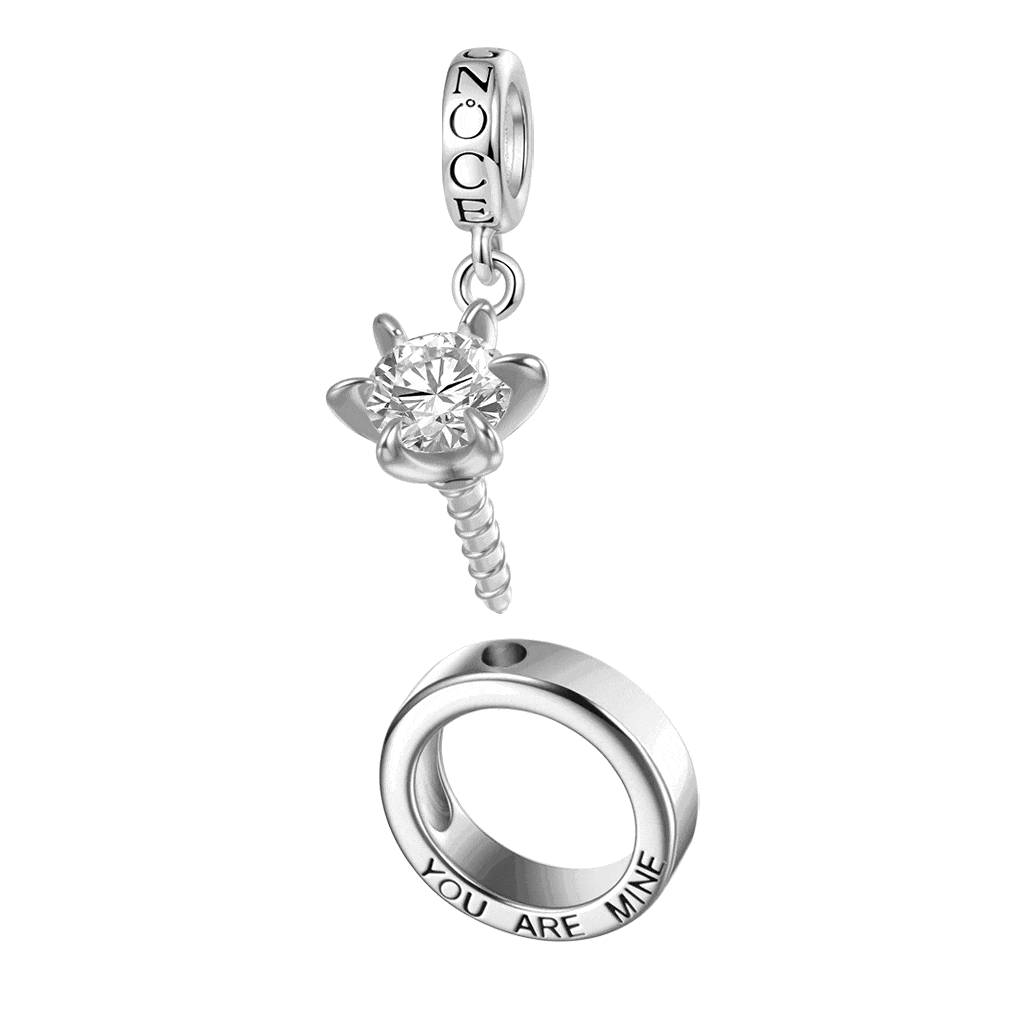 Colgante Anillo Diamante