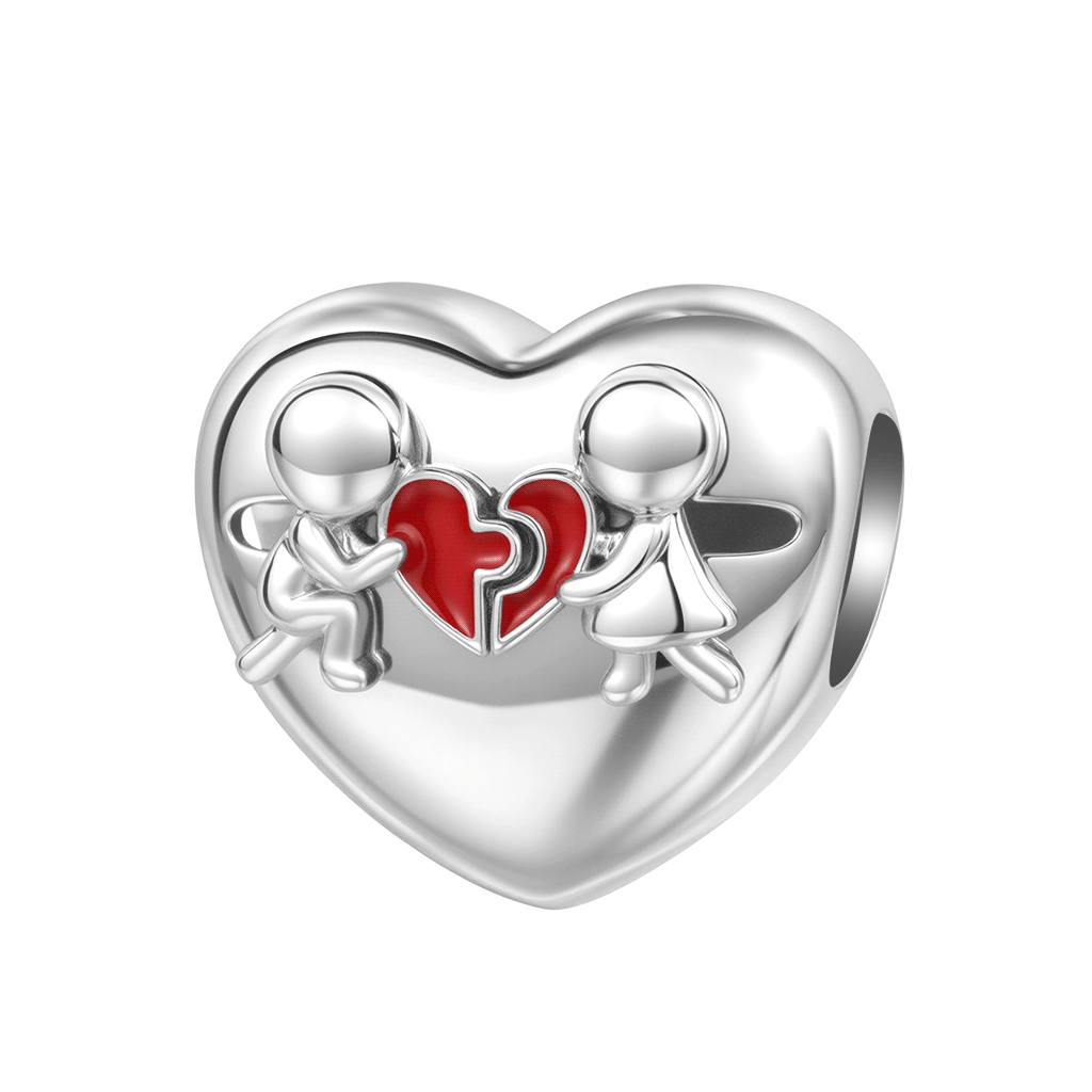 Charm Corazón Pareja