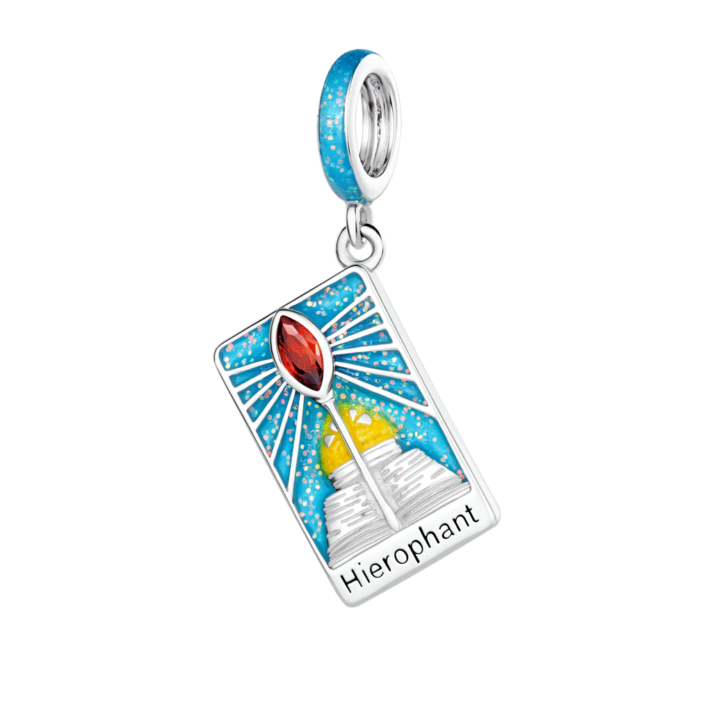 Colgante Tarot El Sumo Sacerdote