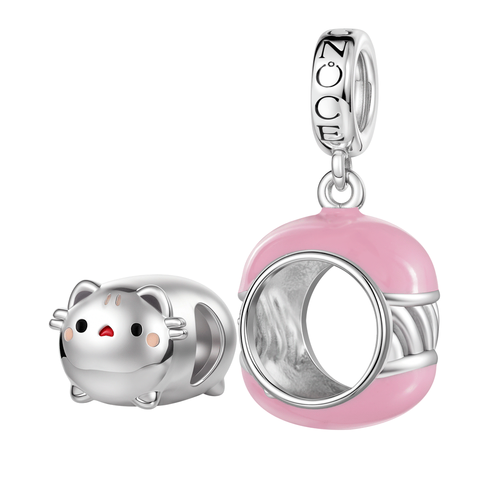 Colgante desmontable de macaron para gatos