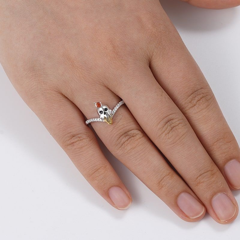 Anillo V Skull Ice Cream