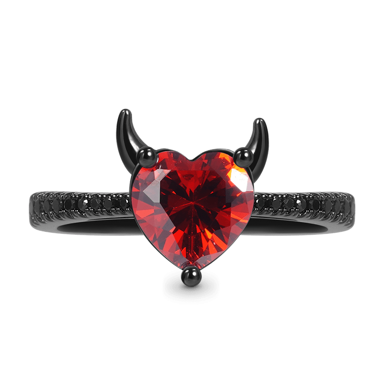 Anillo Diablo de Corazón Amable