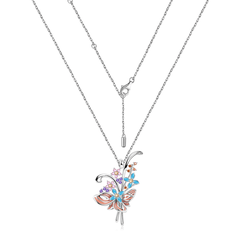 Collar Ramo de Flores
