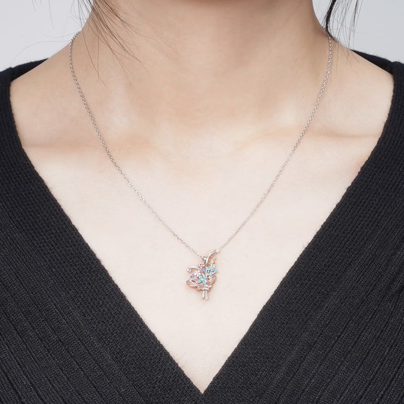 Collar Ramo de Flores