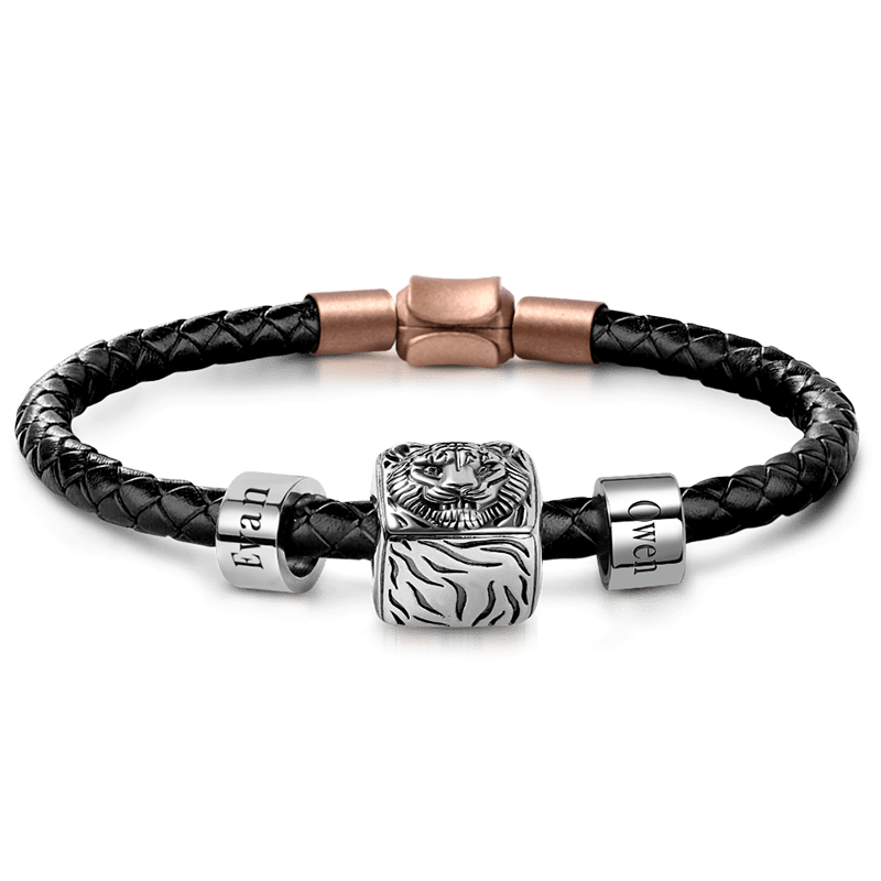 Tiger Pulsera Personalizada Encanto