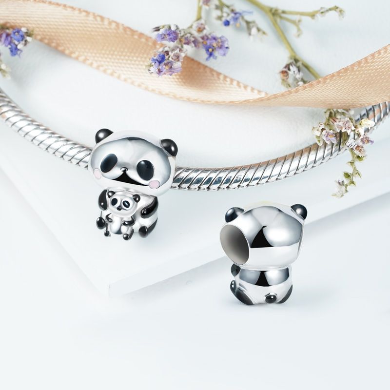 Dije de Oso y Bebé