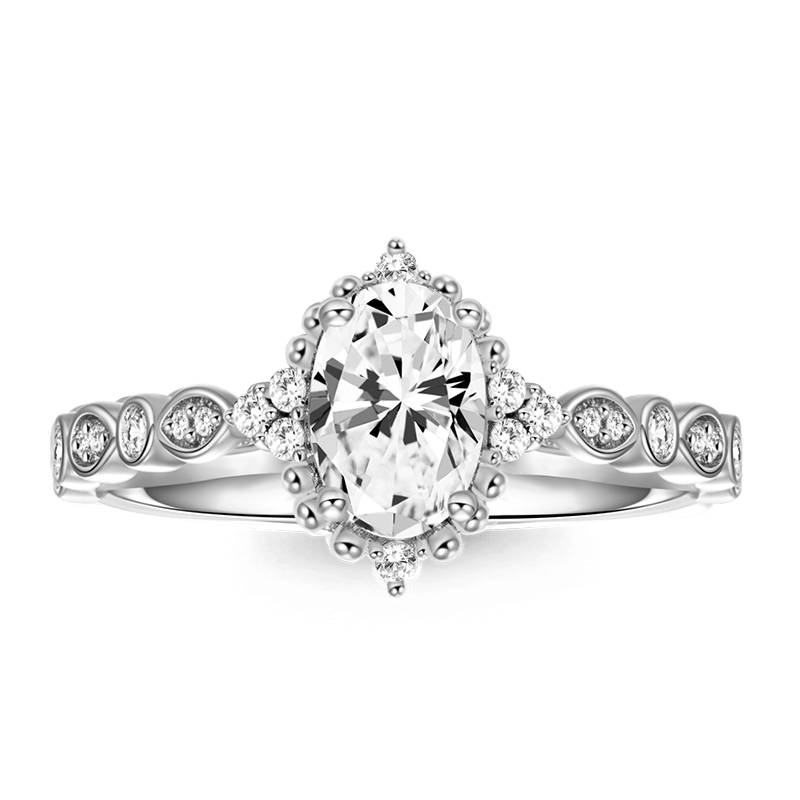 Anillo Oval Vintage
