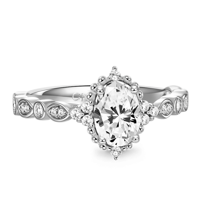 Anillo Oval Vintage