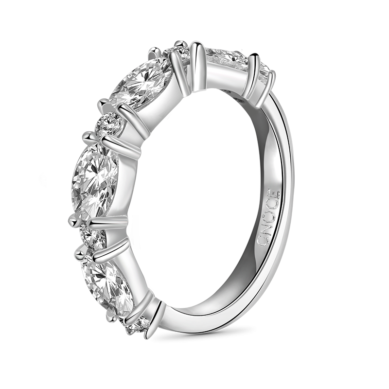 Juego de anillos cuadrados