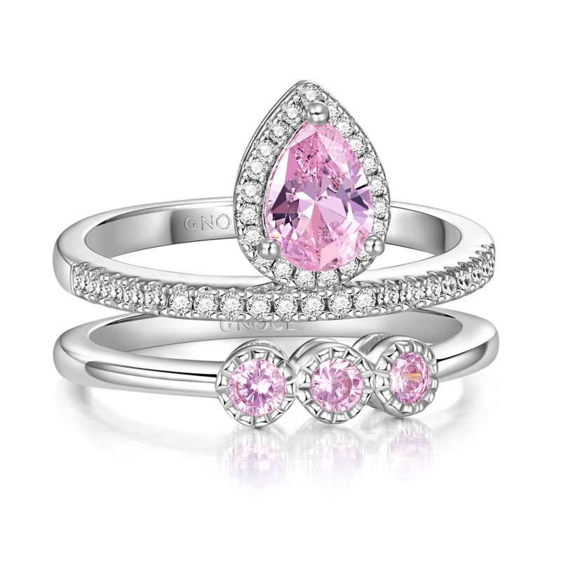 Anillo Apilable Talla Pera