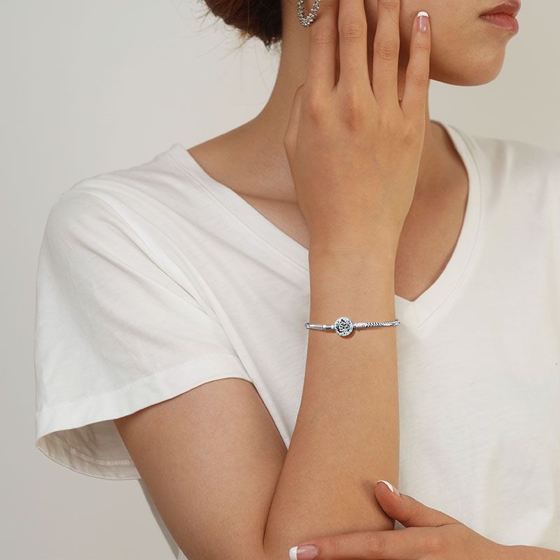 Pulsera Básica Copo de Nieve