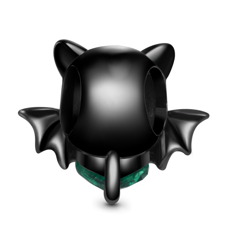 Charm Colgante de Murciélago Malvado