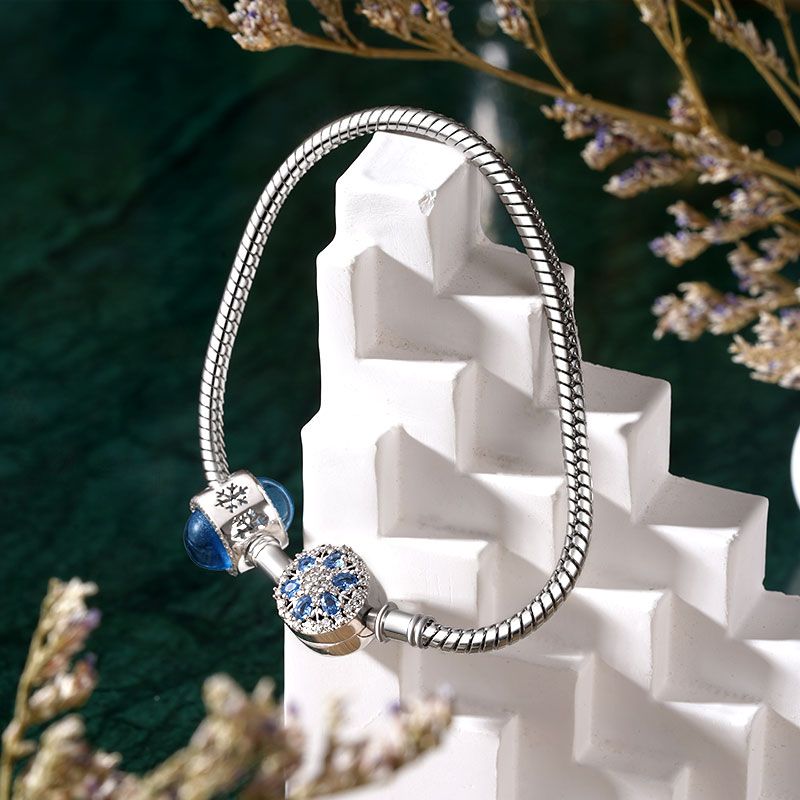 Pulsera Básica Copo de Nieve