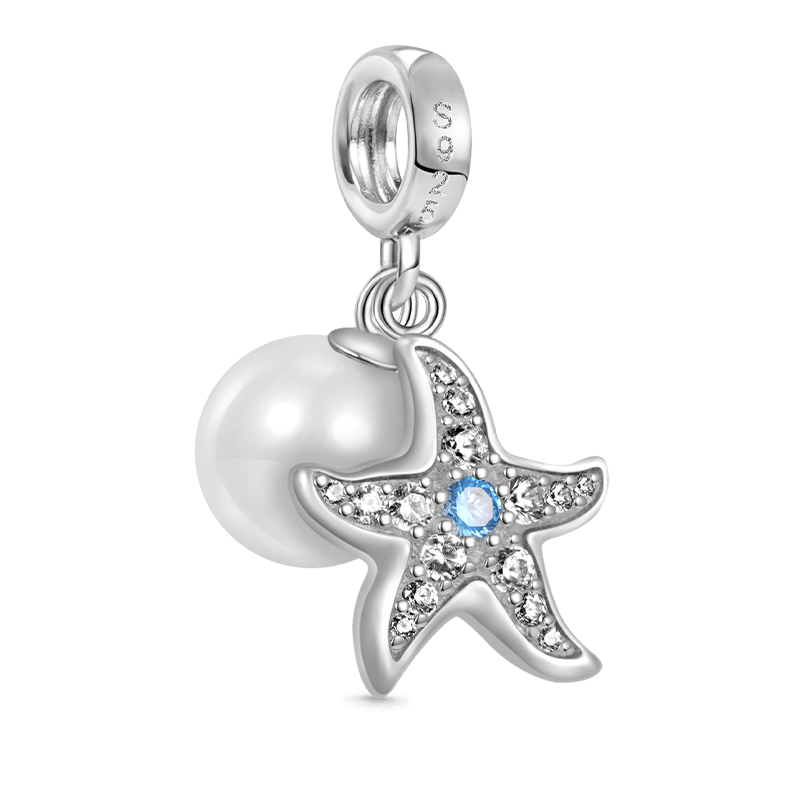 Colgante Estrella de Mar Perla