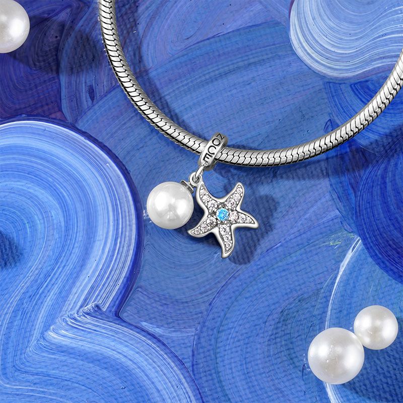 Colgante Estrella de Mar Perla