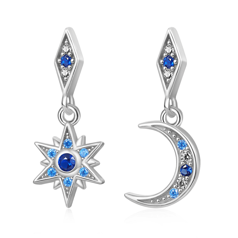 Pendientes Estrella de Luna