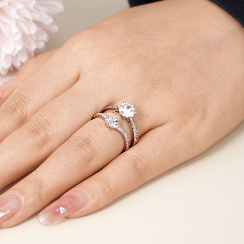 Anillo Apilable Talla Redonda