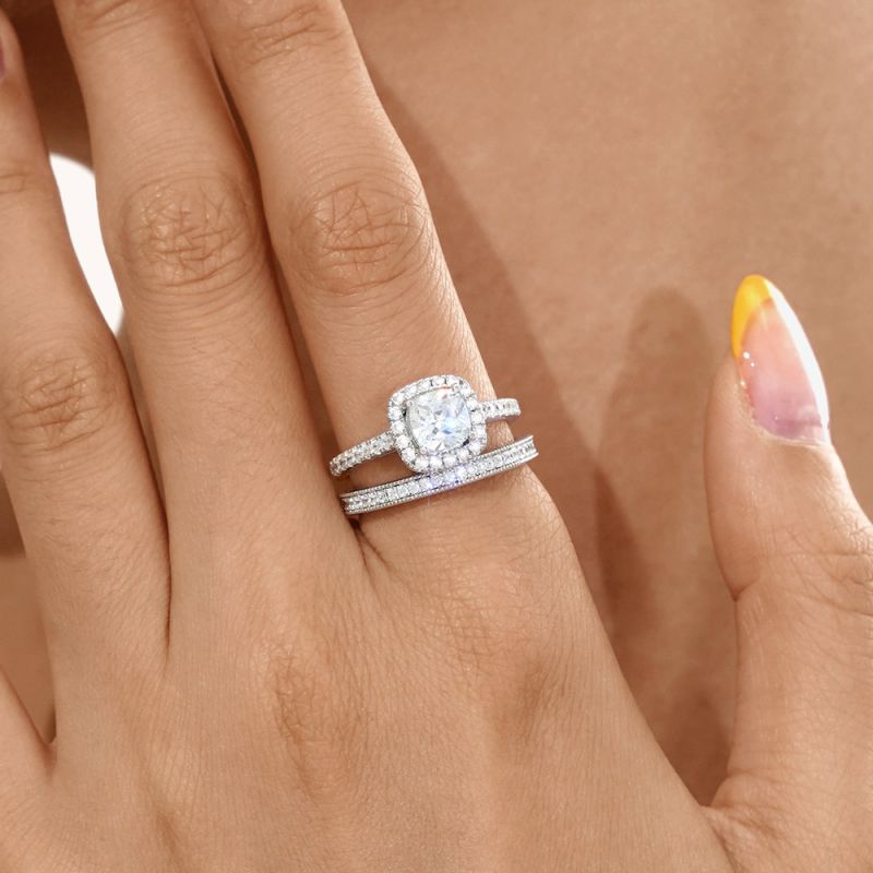 Anillo Apilable Square Cut