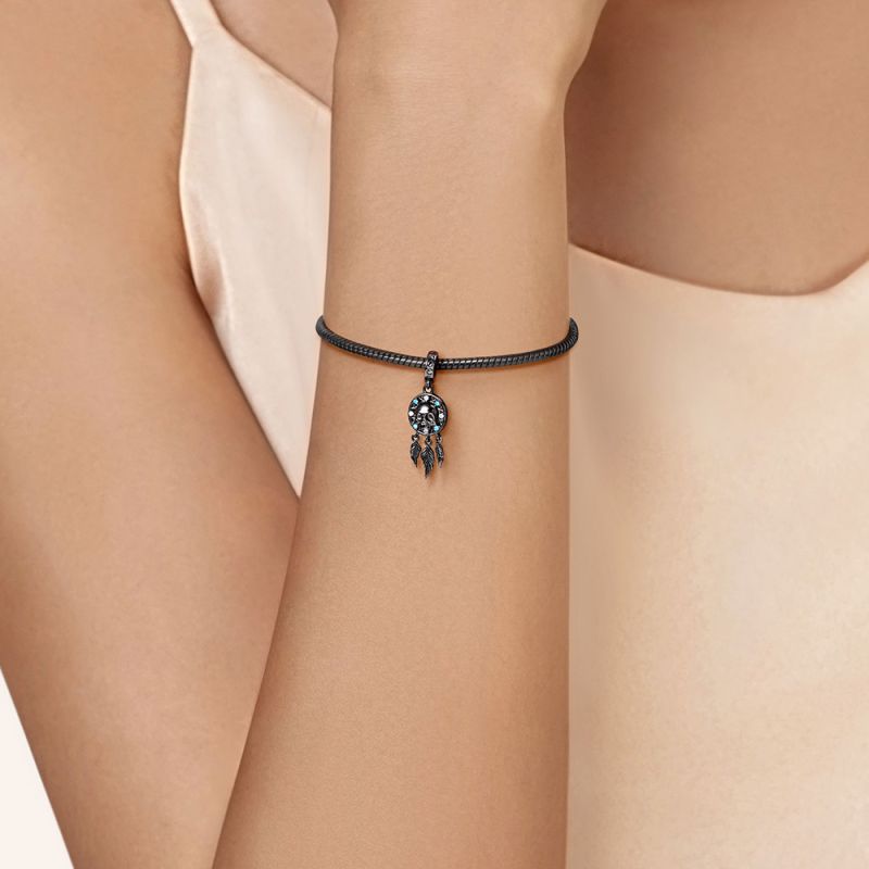 Charm Colgante Cráneo Atrapasueños
