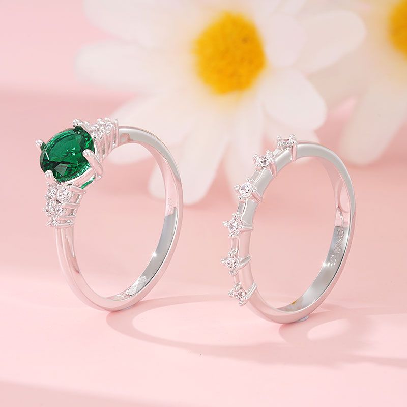 Anillo Apilable Talla Redonda
