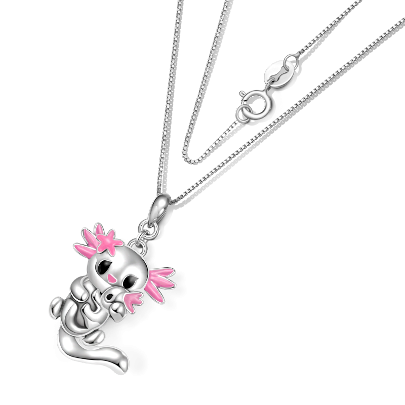 Collar Mexican Axolotl & Bebé