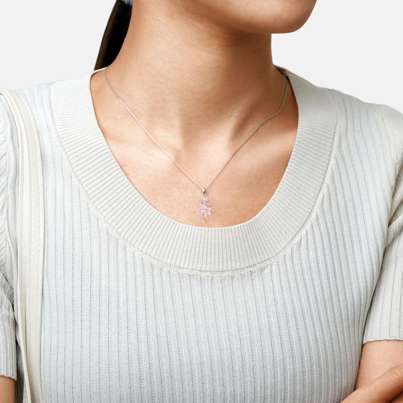 Collar Flor de Cerezo