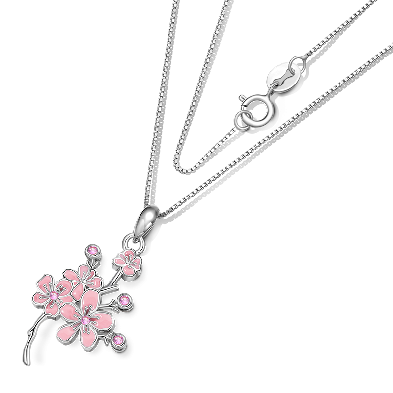 Collar Flor de Cerezo
