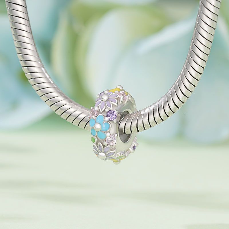 Charm de Clip Flores