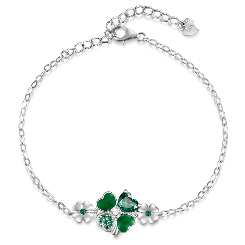 Pulsera Trébol Cuatro Hojas