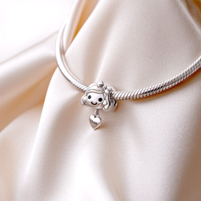 Colgante Engravable Chica Amor