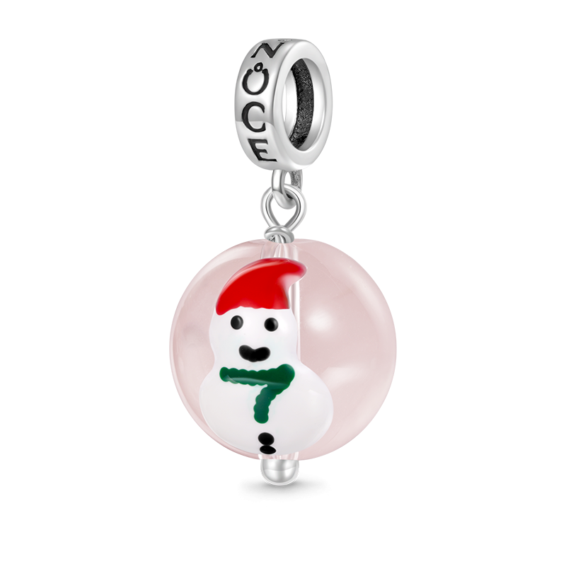 Colgante Bola de Muñeco de Nieve