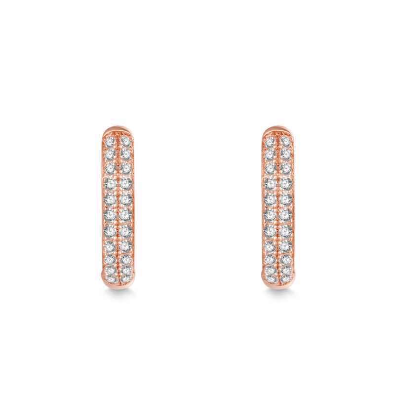 Pendientes Círculo Pave