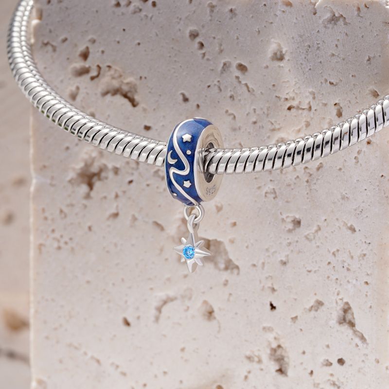 Charm de Clip Cielo Estrellado