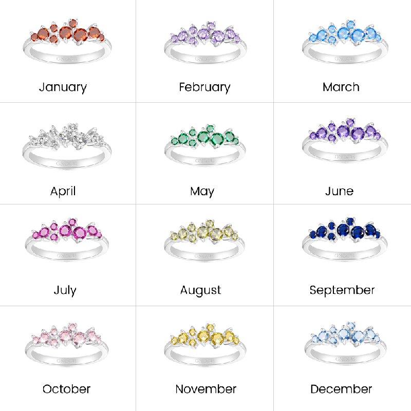 Anillo Racimo de Diamantes