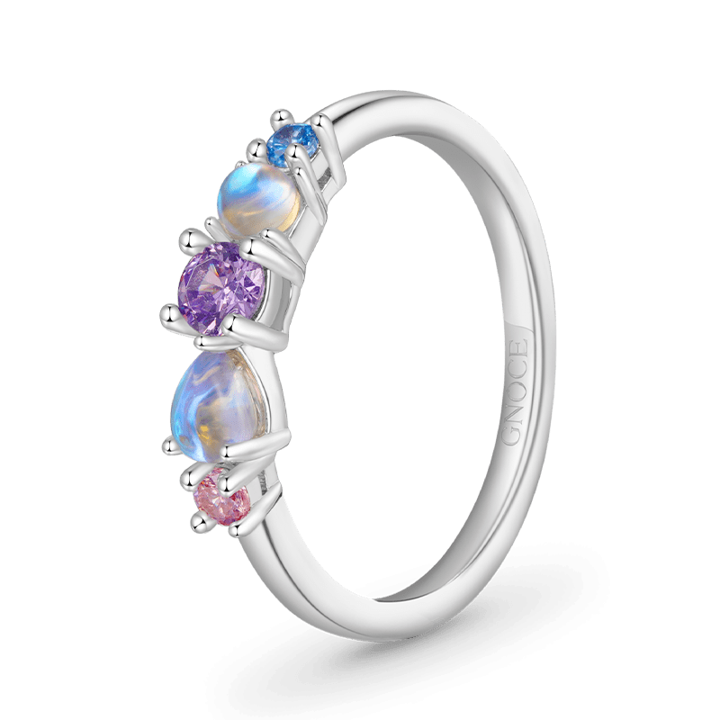 Anillo De Piedra De Luna