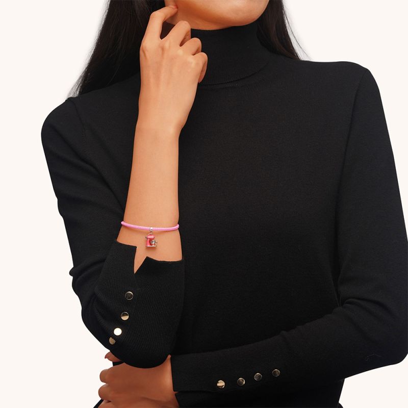 Pulsera Básica Rosa