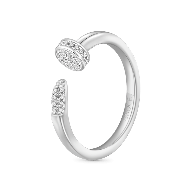 Anillo Puño Uña Diamante