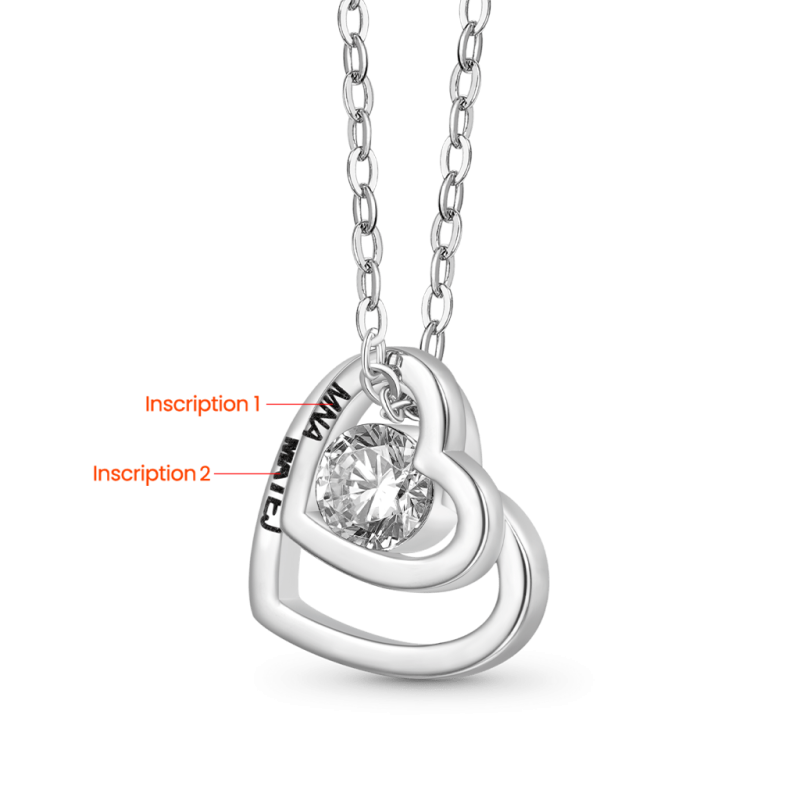 Collar Grabable Doble Amor