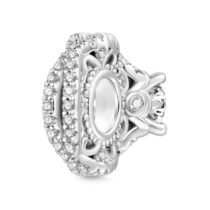 Charm de Clip Boda Diamante